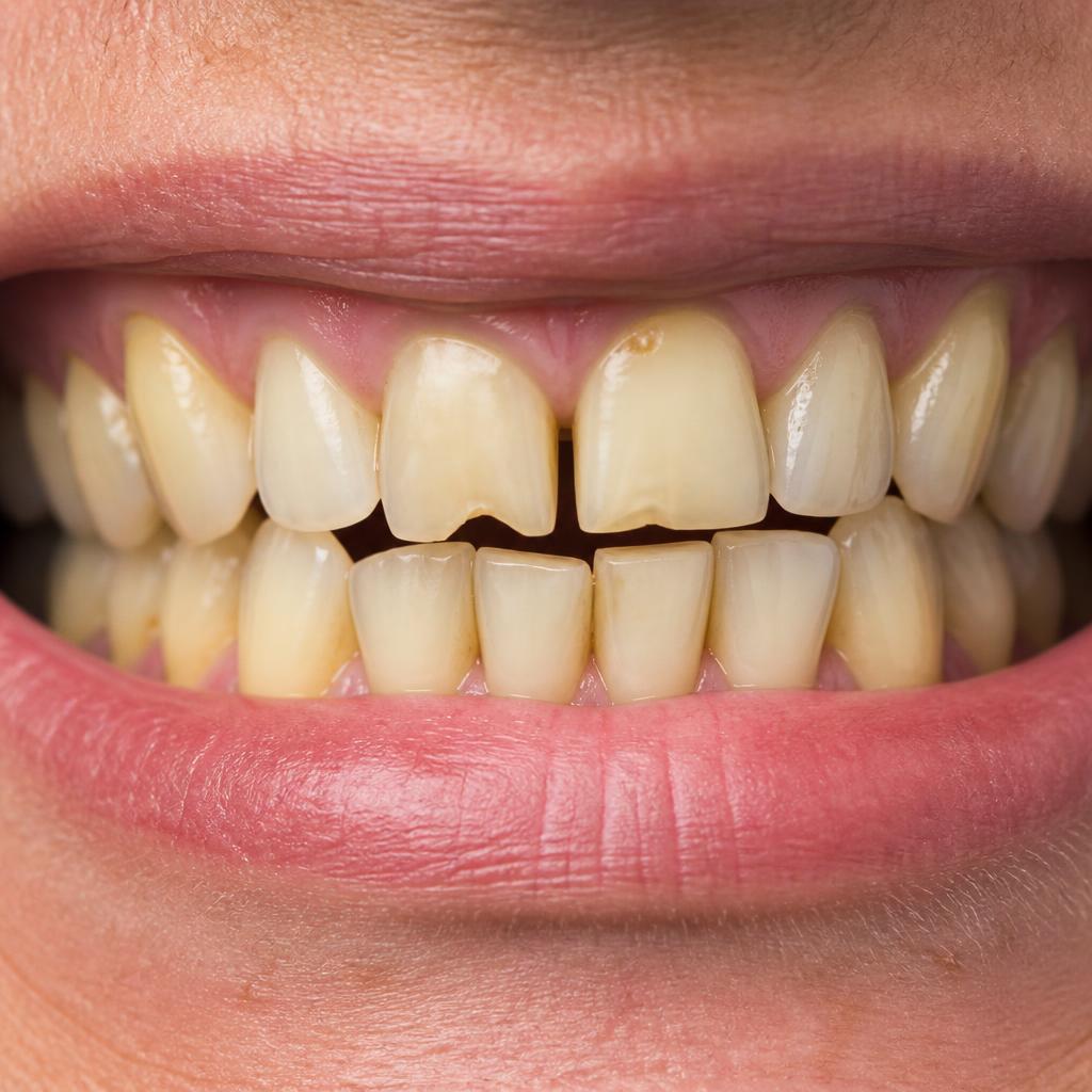 Hollywood Smile — 20 سن - قبل